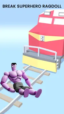 Superhero Ragdoll Dummy Break android App screenshot 5